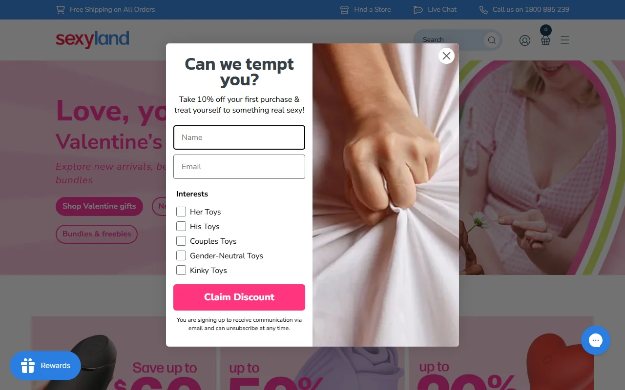 Screenshot: Sexyland Screenshot of Sexyland
